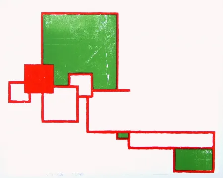 Woodcut Buchholz - Ohne Titel (No Title)