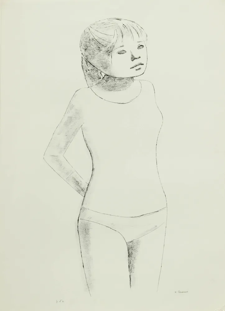 Lithograph Bueno - BAMBINA