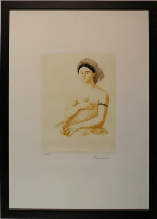 Lithograph Bueno - La Fornarina