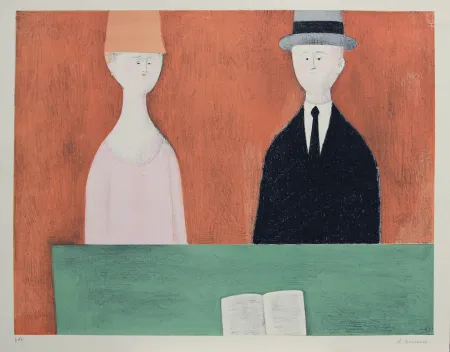 Lithograph Bueno - UNTITLED