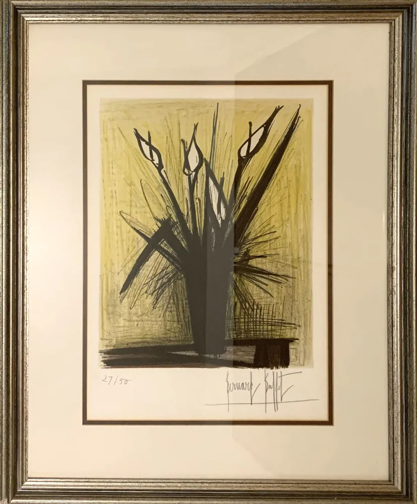 Lithograph Buffet - Arums