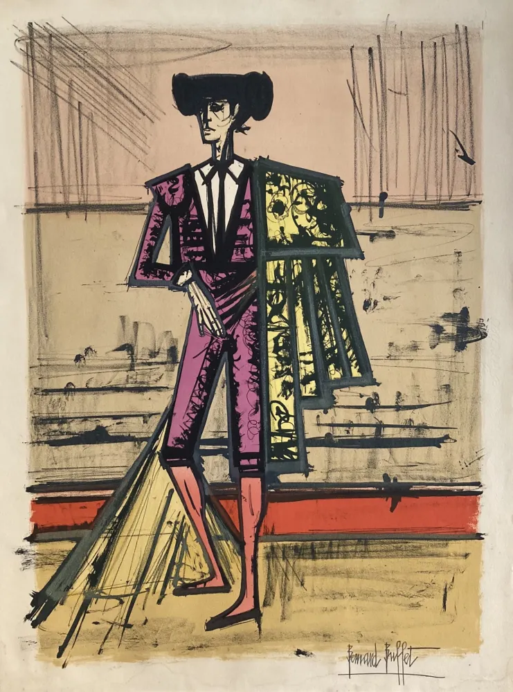 Lithograph Buffet - Bernard Buffet (1928-1999) 