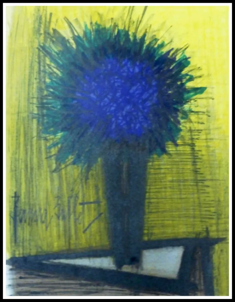 Lithograph Buffet - BOUQUET DE FLEURS