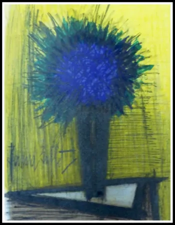 Lithograph Buffet - BOUQUET DE FLEURS