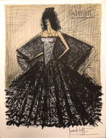 Lithograph Buffet - Carmen