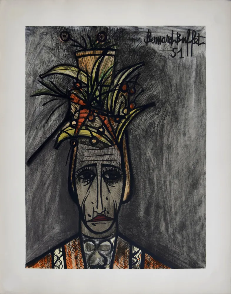 Lithograph Buffet - Carnaval, 1960 - Hand-numbered!