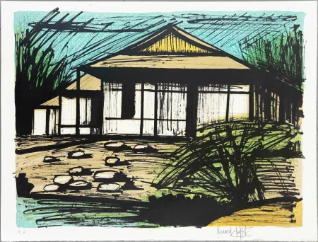 Lithograph Buffet - Katsura Rikyu-Kyoto