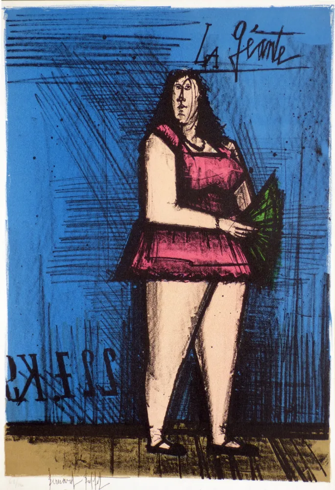 Lithograph Buffet - La géante