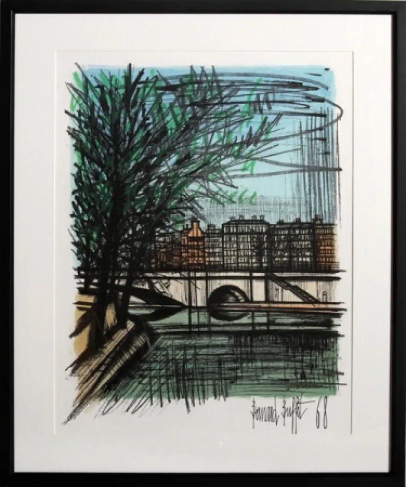 Lithograph Buffet - La Seine