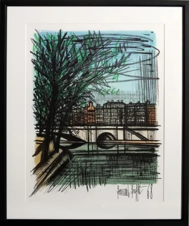 Lithograph Buffet - La Seine