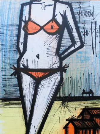 Lithograph Buffet - LE BIKINI
