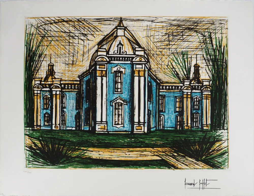 Etching Buffet - Le pavillon de l'Ermitage