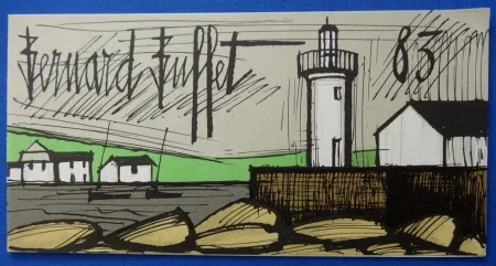 Lithograph Buffet - Le phare