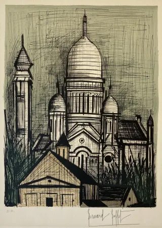 Lithograph Buffet - Le Sacre-Coeur