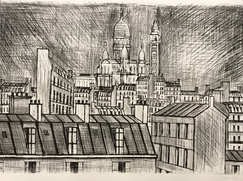 Drypoint Buffet - Le Sacré-Coeur a Montmartre