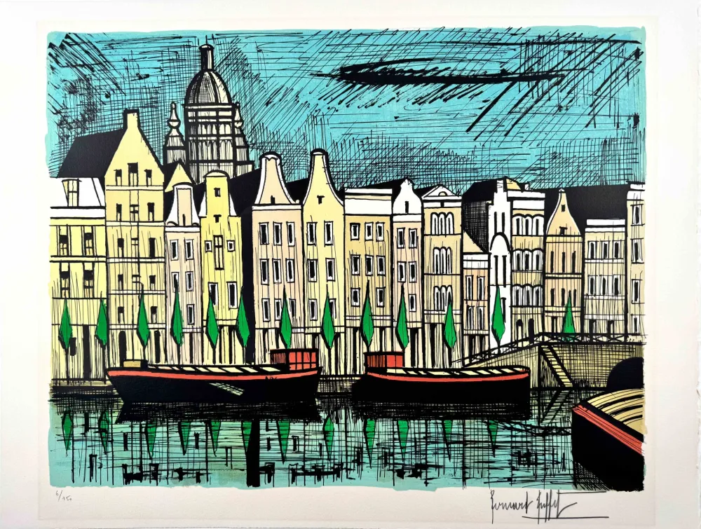 Lithograph Buffet -  Le Singel Amsterdam 