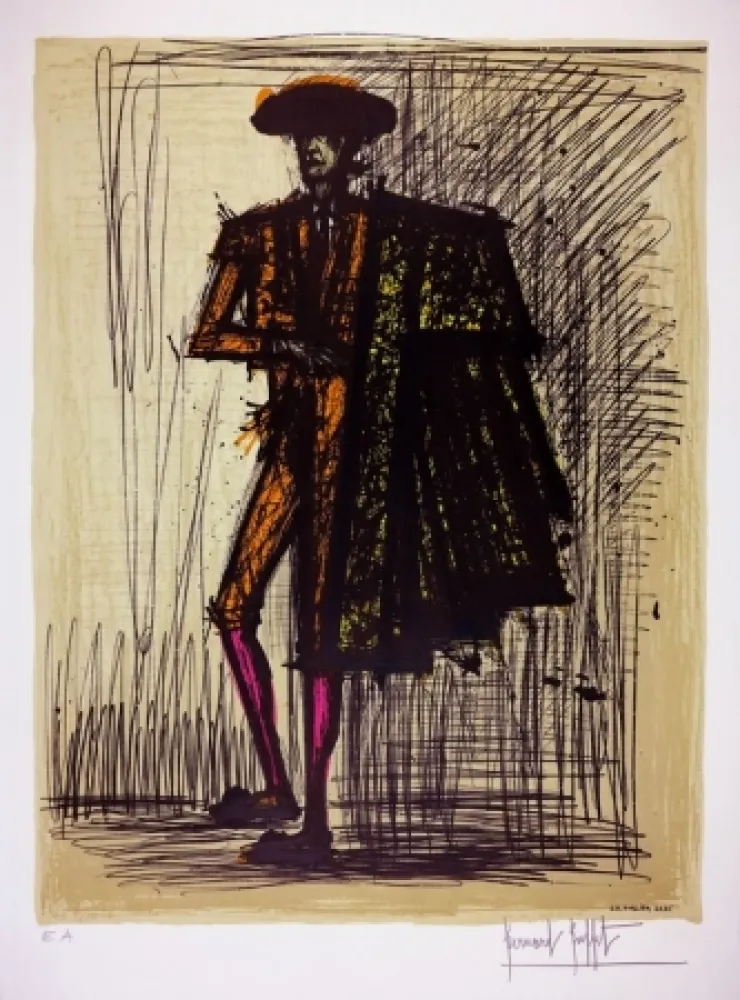 Lithograph Buffet - LE TORERO / THE BULLFIGHTER