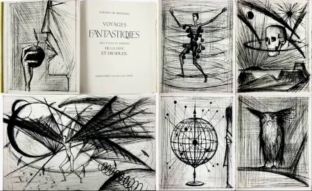 Illustrated Book Buffet - Le Voyages Fantastiques 1958