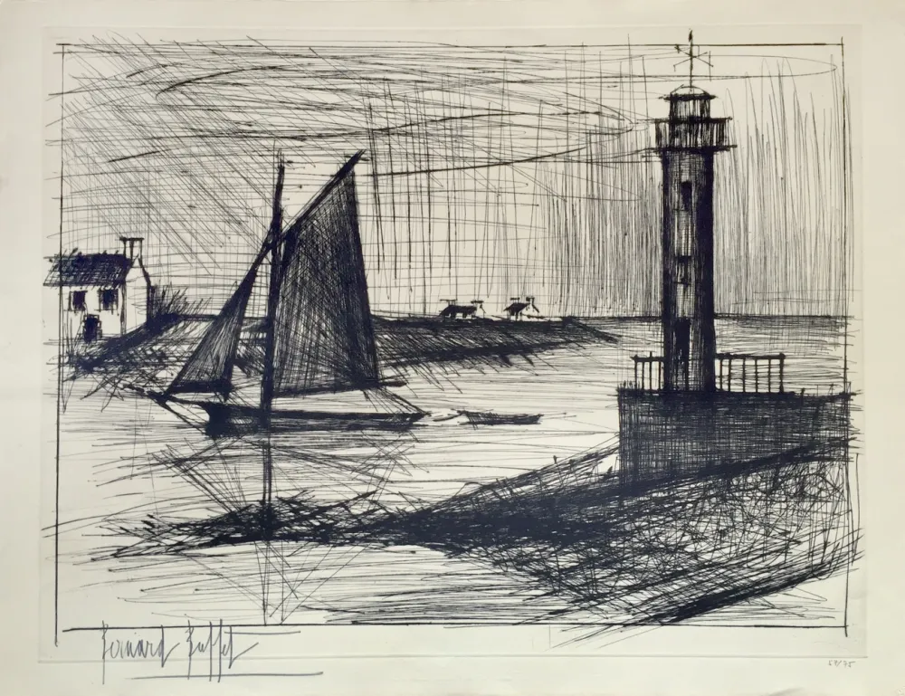 Drypoint Buffet - L'Embouchure de l'Odet