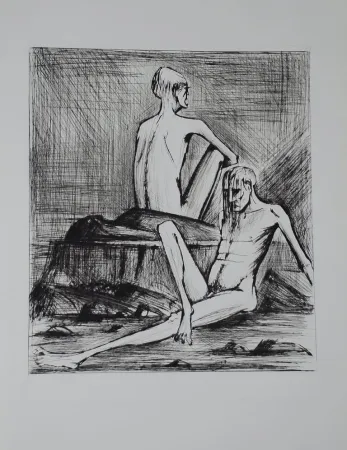 Drypoint Buffet - L'enfer de Dante / Deux Damnés