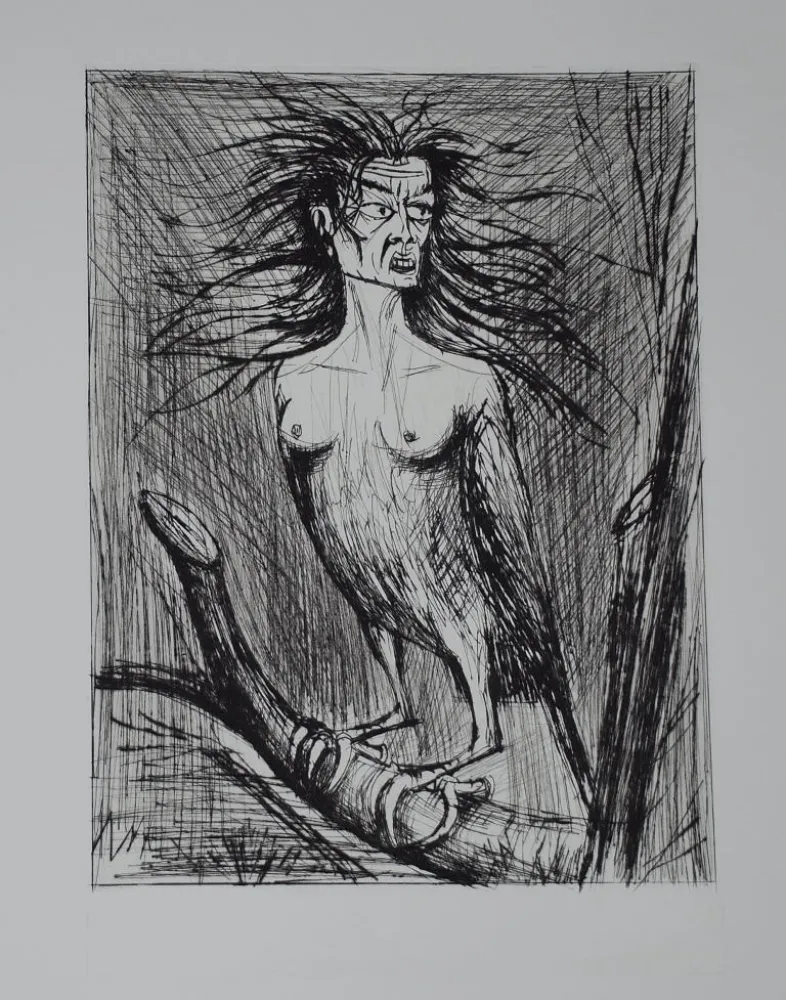 Drypoint Buffet - L'enfer de Dante / La Harpie