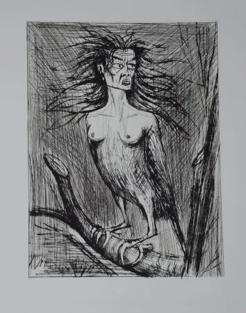 Drypoint Buffet - L'enfer de Dante / La Harpie