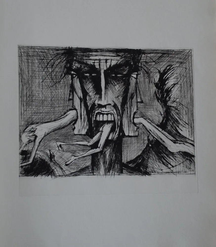 Drypoint Buffet - L'enfer de Dante / Lucifer