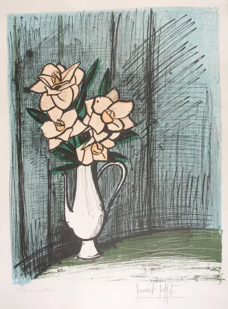 Lithograph Buffet - Les Camélias - The Camelias