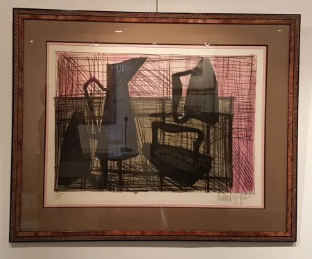 Lithograph Buffet - Les fers à repasser