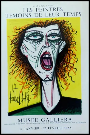 Poster Buffet - LES PEINTRES TEMOINS DE LEUR TEMPS - MUSÉE GALLIERA