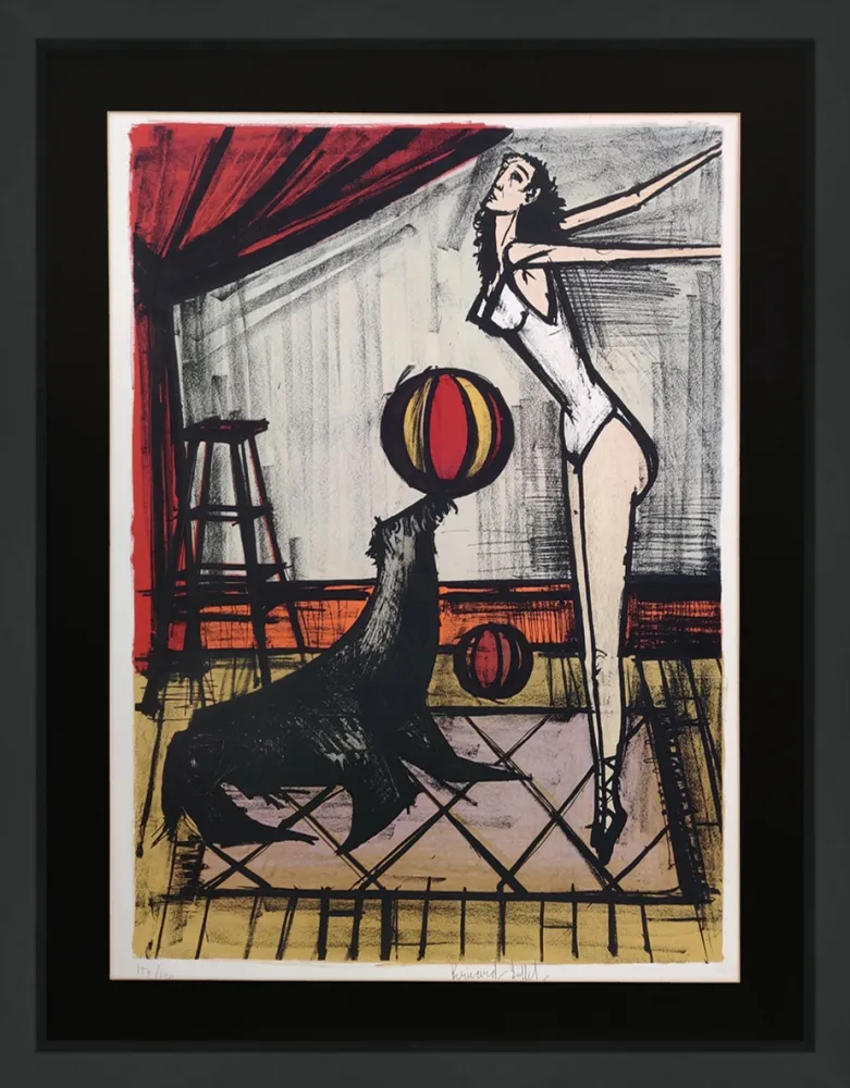 Lithograph Buffet - L'OTARIE