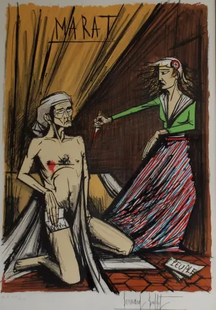 Lithograph Buffet - Marat