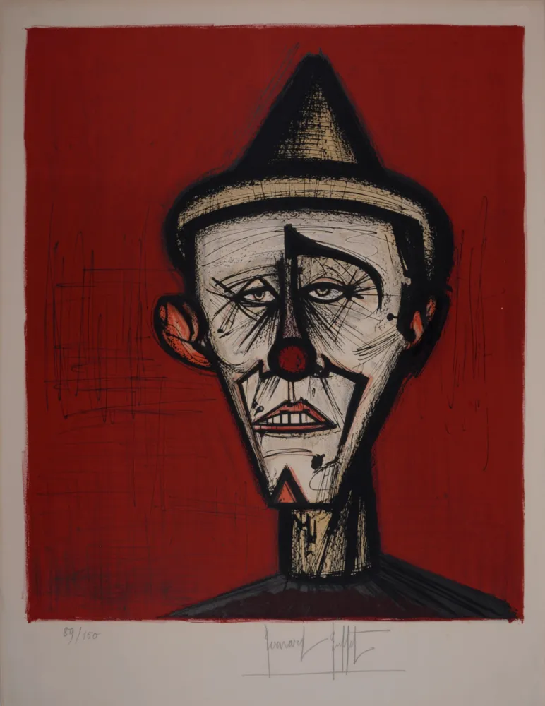 Lithograph Buffet - Mon Cirque, 1968 - Hand-signed!