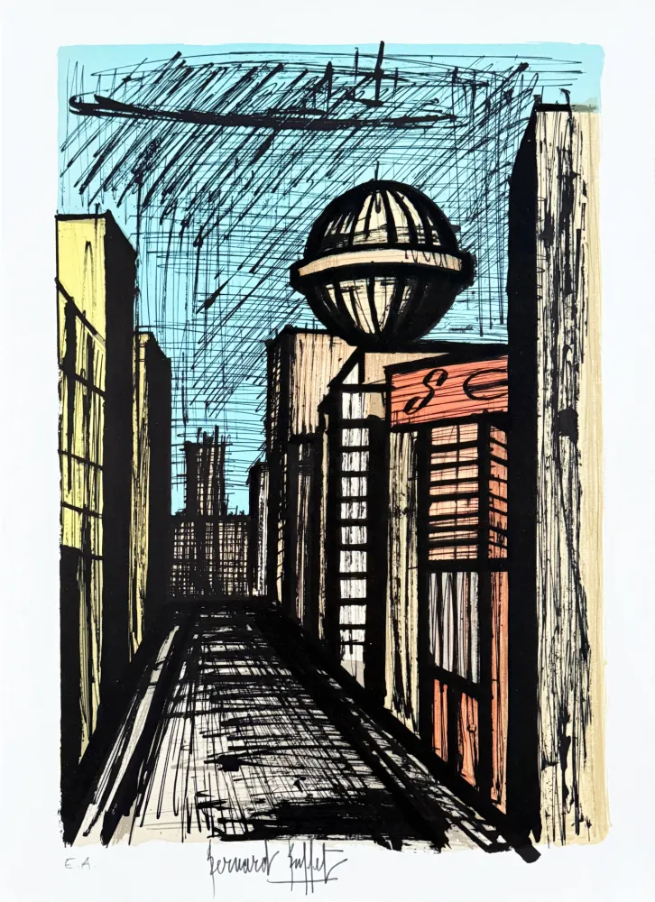 Lithograph Buffet - Nishi-Ginza