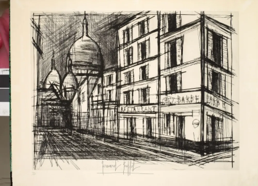 Etching Buffet - Restaurant chez Barbe