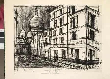 Etching Buffet - Restaurant chez Barbe