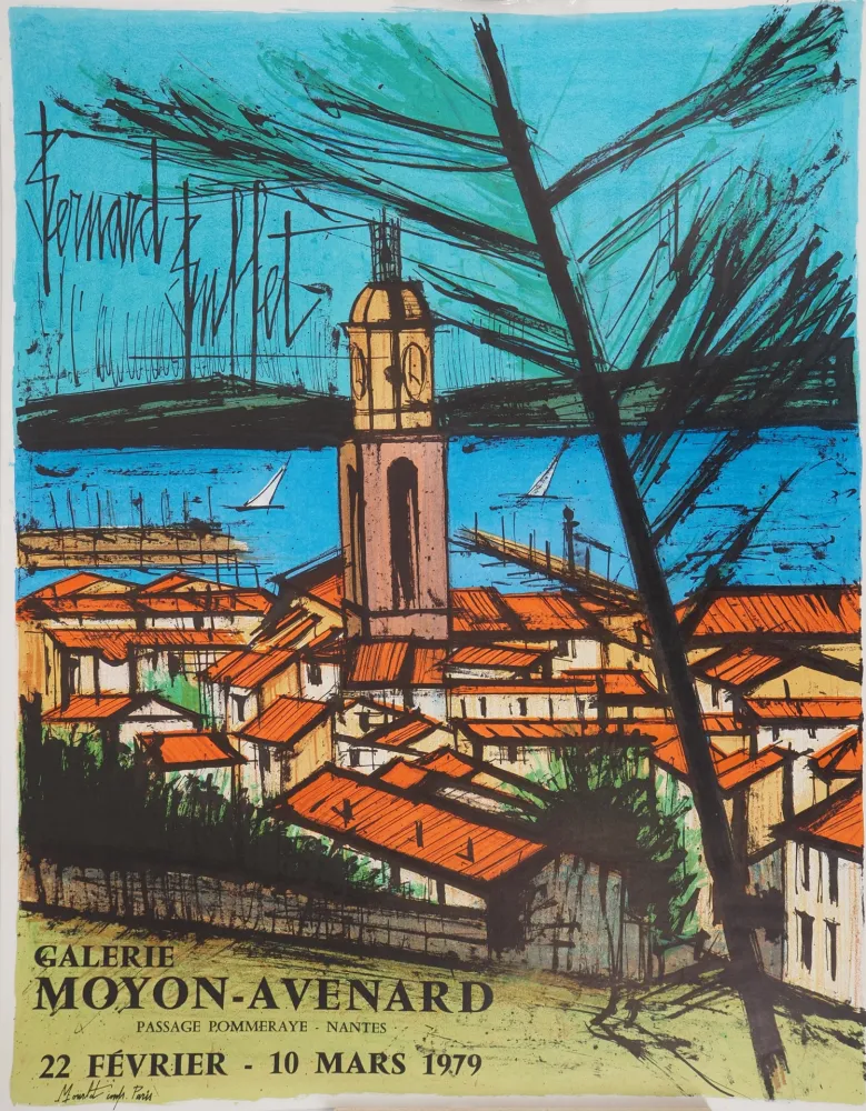 Lithograph Buffet - St Tropez