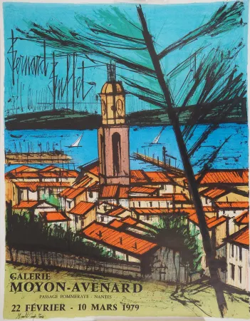 Lithograph Buffet - St Tropez