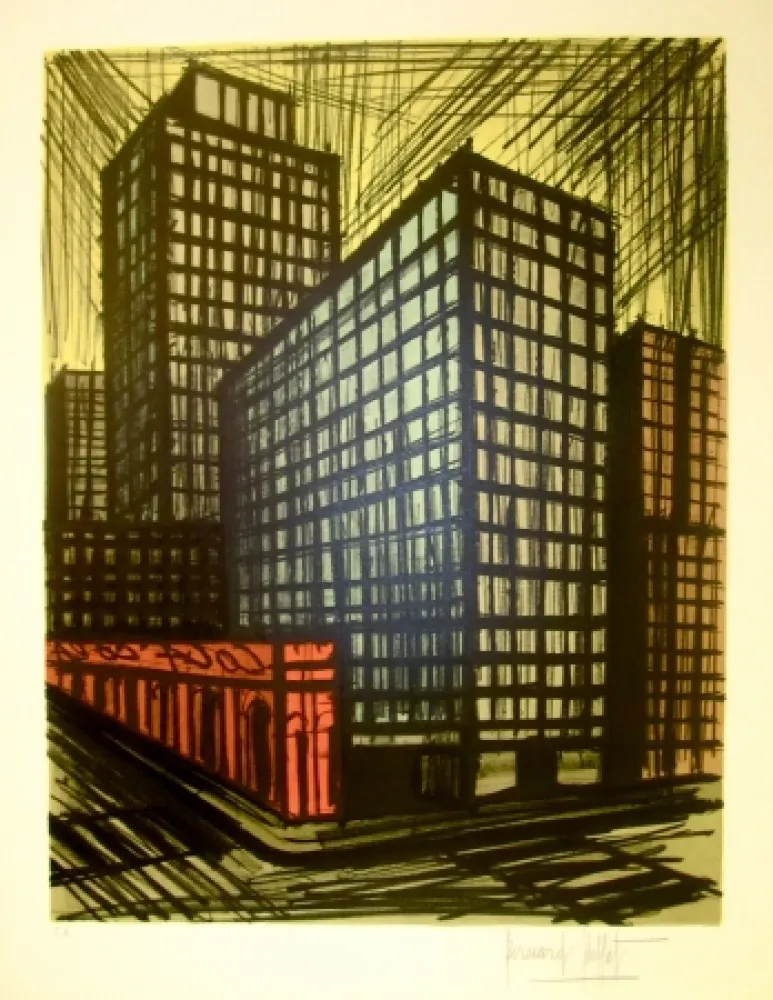 Lithograph Buffet - Untitled