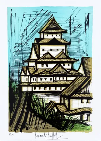 Lithograph Buffet - Voyage au Japon