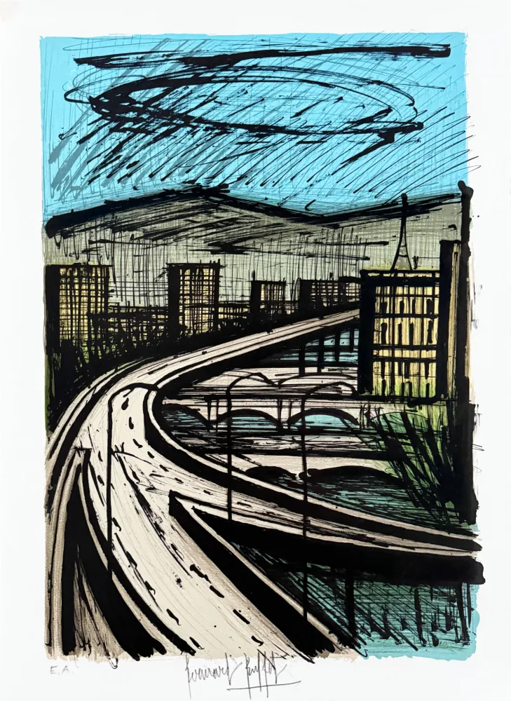 Lithograph Buffet - Voyage au Japon