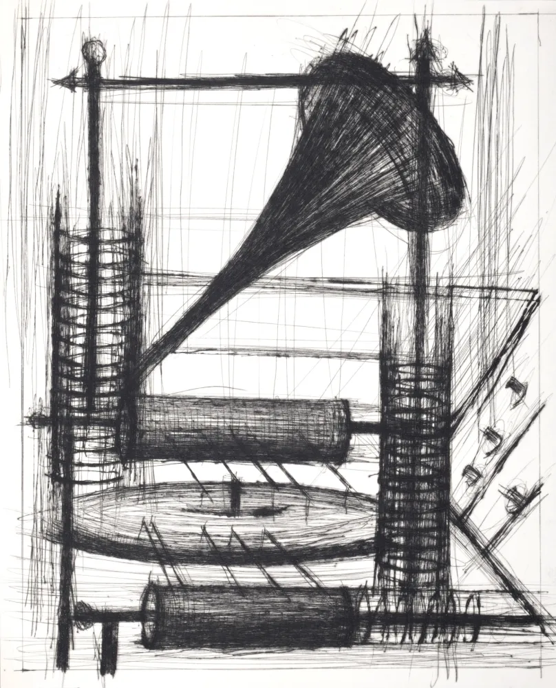 Drypoint Buffet - Voyages fantastiques de Cyrano de Bergerac, 1958