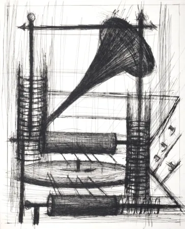 Drypoint Buffet - Voyages fantastiques de Cyrano de Bergerac, 1958