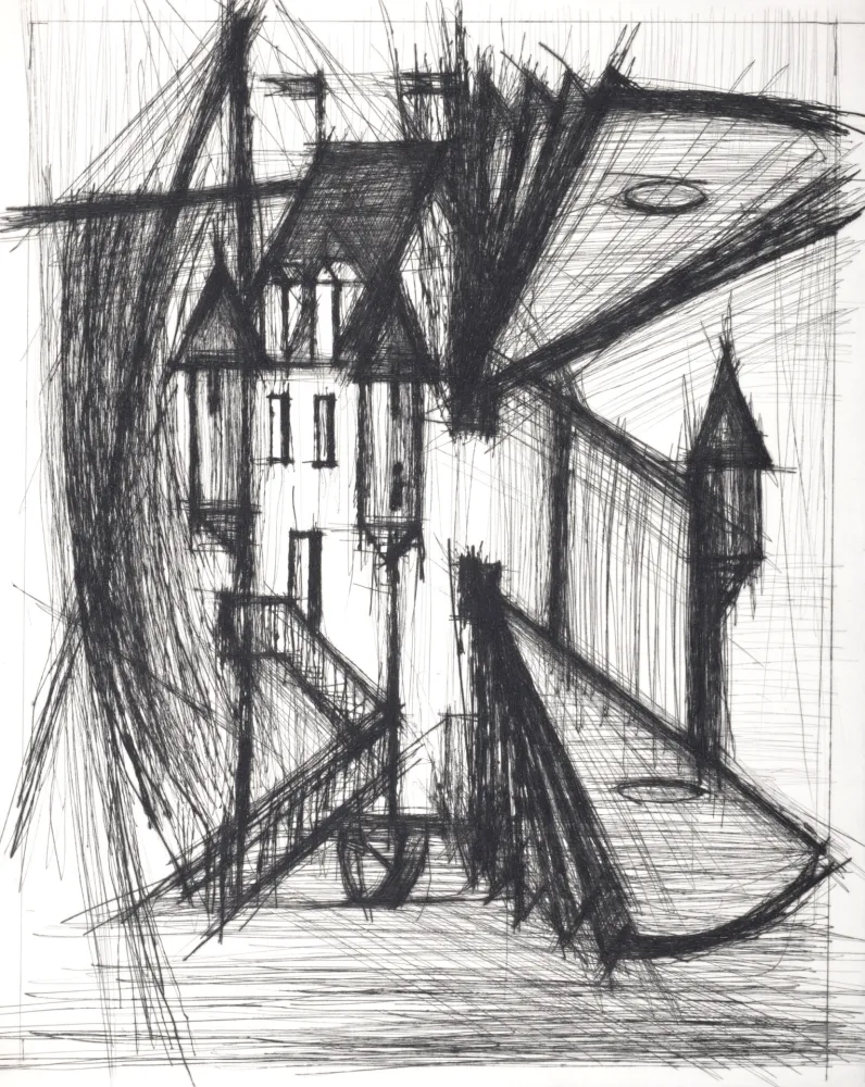 Drypoint Buffet - Voyages fantastiques de Cyrano de Bergerac, 1958