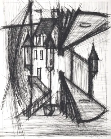 Drypoint Buffet - Voyages fantastiques de Cyrano de Bergerac, 1958