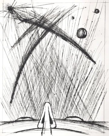 Drypoint Buffet - Voyages fantastiques de Cyrano de Bergerac, 1958