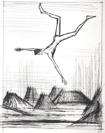 Drypoint Buffet - Voyages fantastiques de Cyrano de Bergerac, 1958