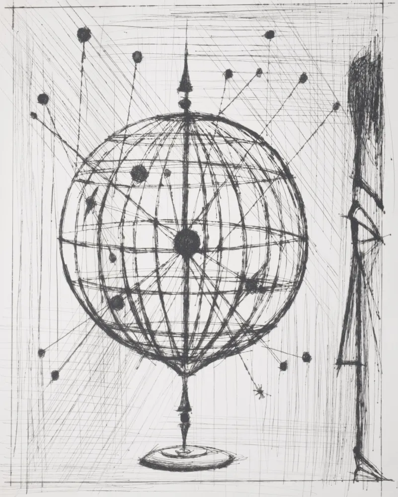 Drypoint Buffet - Voyages fantastiques de Cyrano de Bergerac, 1958