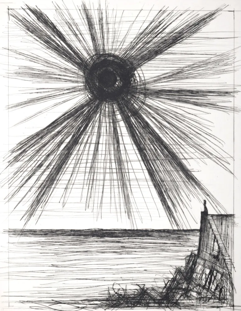 Drypoint Buffet - Voyages fantastiques de Cyrano de Bergerac, 1958