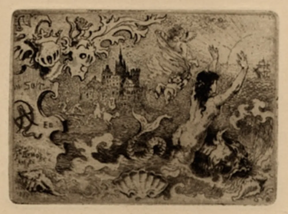 Illustrated Book Buhot - Le diable amoureux